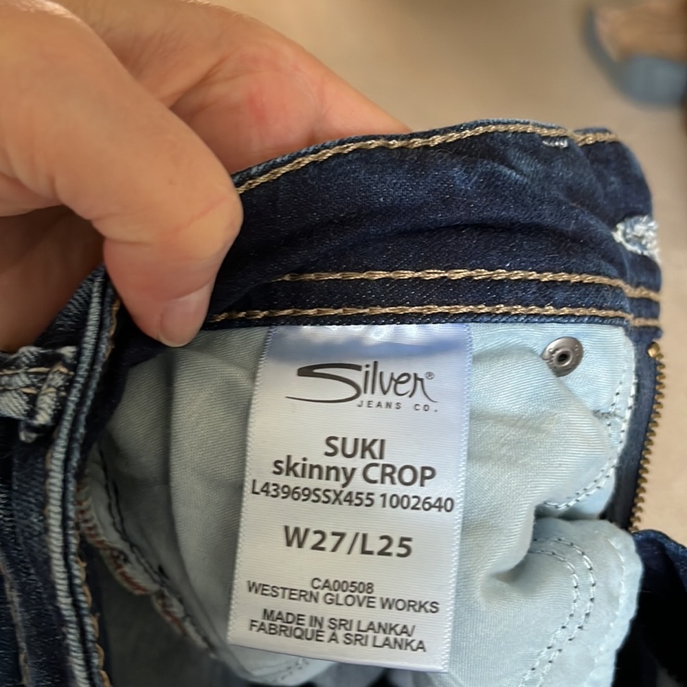 Quicksilver skinny crop jeans 27 - Picture 5 of 5